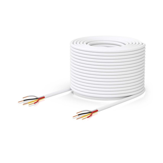 Cablu pentru releu încuietoare ușă UniFi Ubiquiti, 2 perechi, 152,4 m, UACC-Cable-DoorLockRelay-2P
